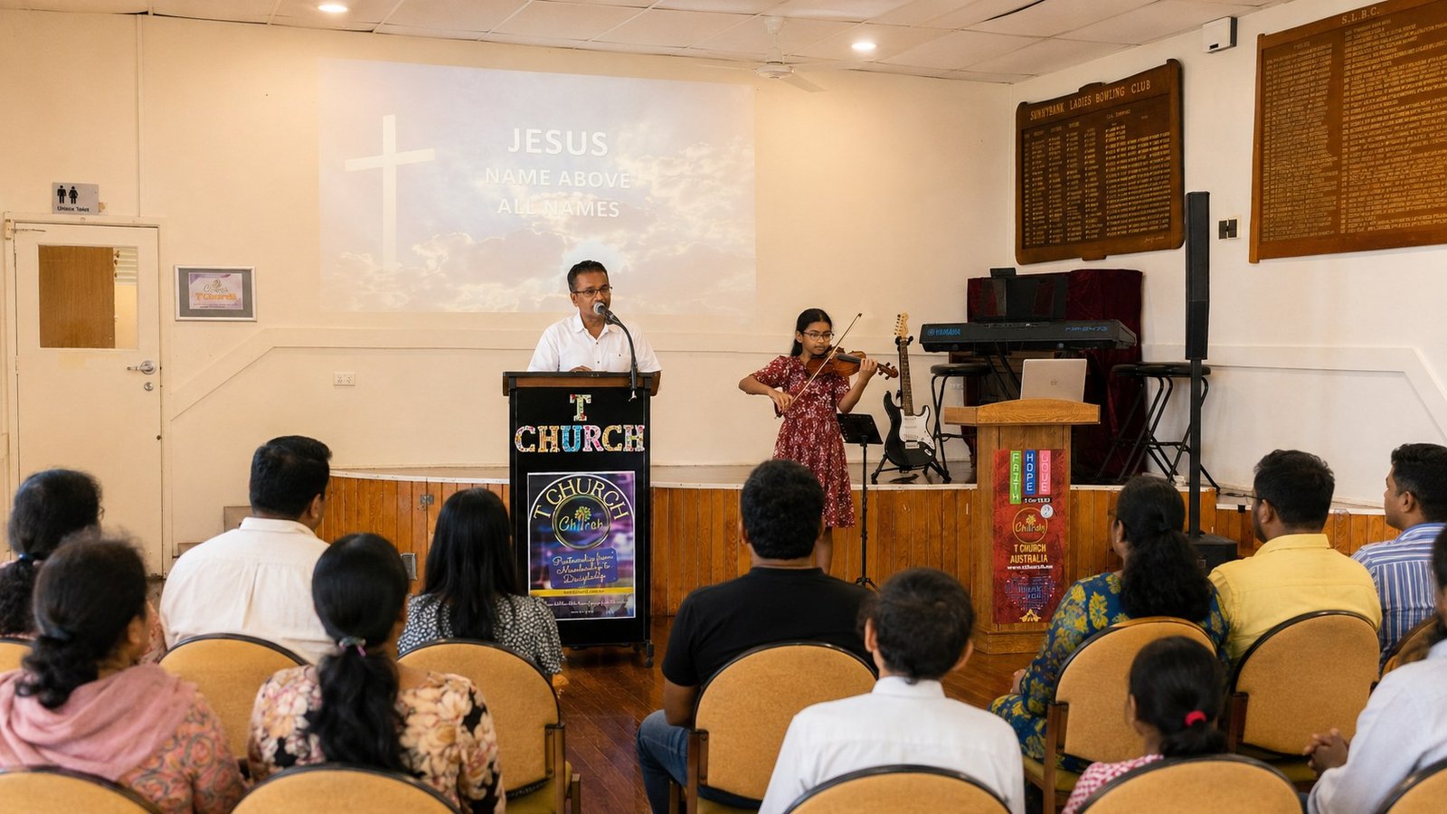 T Church service